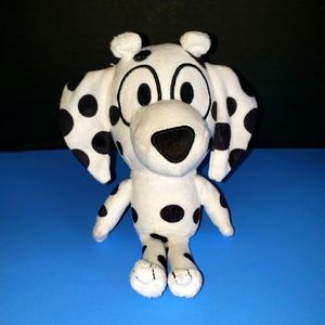 Disney Ludo Chloe Bluey Friends 7" Plush Doll Moose Toy Dalmatian Black White